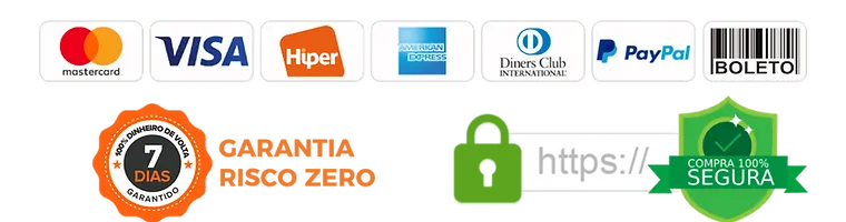 Compra segura — garantia incondicional de 7 dias