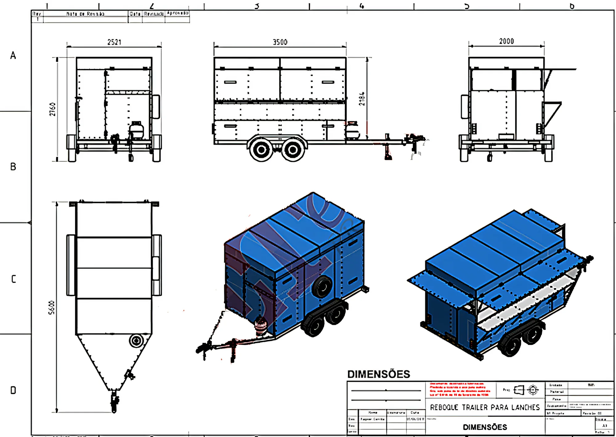 Projetos de trailers